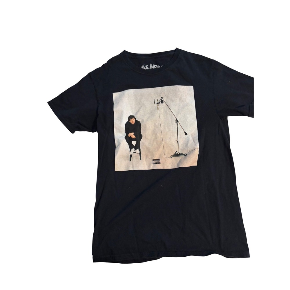 Jack Harlow T-Shirt Rap Merch Black Album Graphic Tee Small